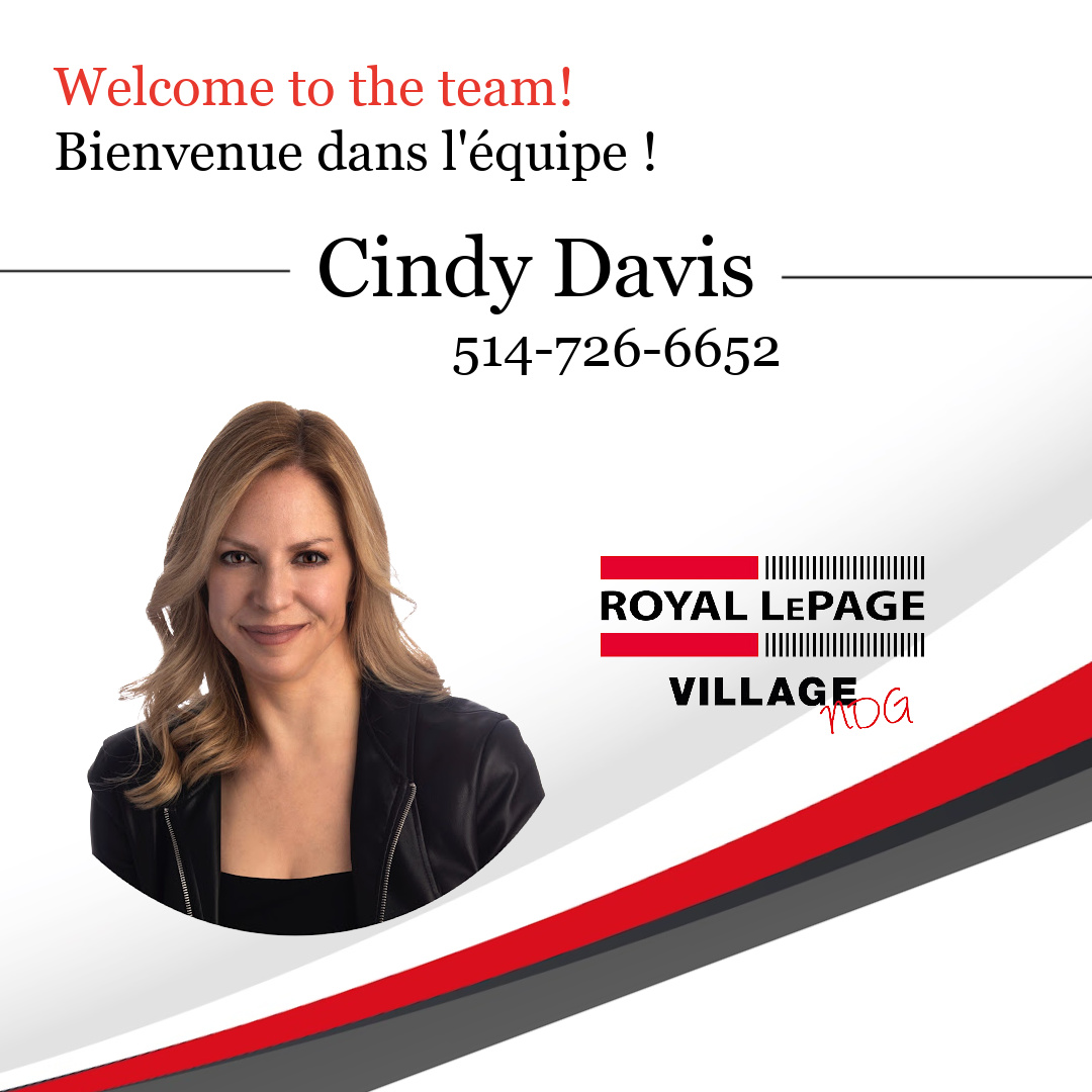Bienvenue Cindy Davis !