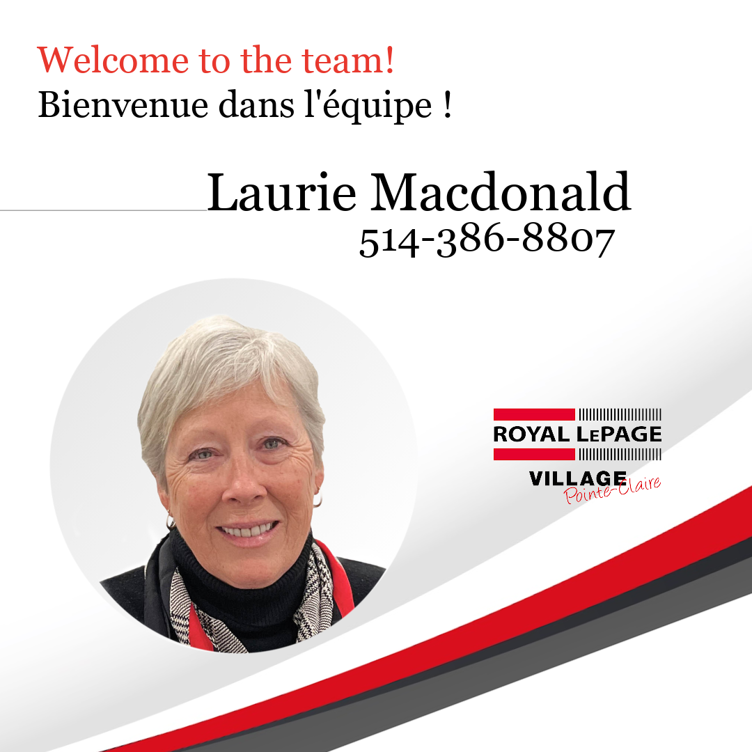 Bienvenue Laurie Macdonald !